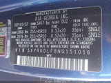 Kia Sorento Sx 5XYRKDLF8NG151016 снимка