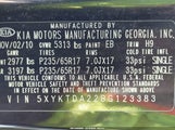 Kia Sorento Lx V6 5XYKTDA22BG123383 снимка