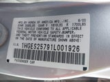 Honda Civic Ex 1HGES25791L001926 снимка