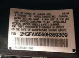 Honda Civic Lx 2HGFA16569H369309 снимка