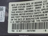Honda Civic Lx 19XFC2F5XGE061146 снимка