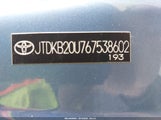 Toyota Prius JTDKB20U767538602 снимка