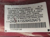 Honda Civic Lx 2HGFA15526H526475 снимка