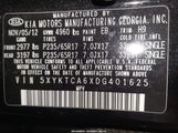 Kia Sorento Lx 5XYKTCA6XDG401625 снимка