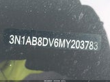 Nissan Sentra Sr Xtronic Cvt 3N1AB8DV6MY203783 снимка