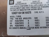 Chevrolet Blazer Ls 1GNDT13X13K164378 снимка