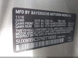 BMW X3 xDrive28I 5UXWX9C37H0T18093 photo