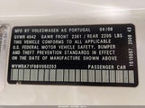 Volkswagen Eos Turbo WVWBA71F98V050203 снимка