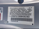 Honda Civic Lx 2HGFG12608H562583 снимка