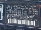 Hyundai Veracruz Limited KM8NUDCC8CU194700 снимка