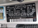 Kia Sorento Ex 5XYKU3A60DG413165 снимка