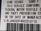 Acura Tsx 2.4 JH4CU2F48CC018710 снимка