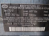 Hyundai Sonata 5NPE24AF6HH550635 снимка