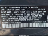 Volkswagen Passat 2.0T R-Line/2.0T S 1VWAA7A3XJC029098 fotografie
