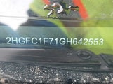 Honda Civic Ex-L 2HGFC1F71GH642553 снимка