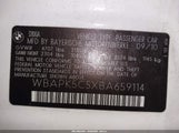 BMW 328I xDrive WBAPK5C5XBA659114 снимка
