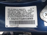 Honda Civic Lx 2HGFA1F55AH558909 снимка