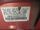 Honda Fit Sport JHMGD38648S001938 снимка