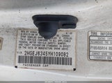 Honda Civic Dx 2HGEJ6345YH109082 снимка