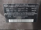 Hyundai Sonata Se 5NPE24AF6FH166951 снимка