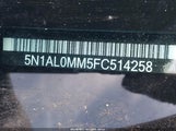 Infiniti Qx60 5N1AL0MM5FC514258 снимка