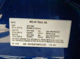 Tesla Model Y Performance Dual Motor All-Wheel Drive 7SAYGDEF8NF531297 снимка