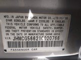 Honda Accord 2.3 Ex JHMCG56621C020766 снимка
