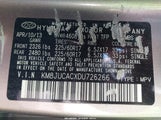 Hyundai Tucson Gls KM8JUCACXDU726266 снимка
