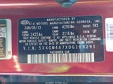 Kia Optima Lx 5XXGM4A7XDG169291 снимка
