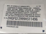 Honda Civic Ex-L 2HGFG12999H511496 снимка