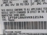 Ford F-150 Lariat/Standard/Xl/Xlt 1FTDF186XVKB12136 снимка