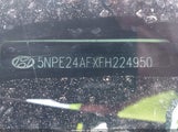 Hyundai Sonata Se 5NPE24AFXFH224950 снимка
