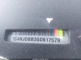 Jeep Compass Sport 1C4NJDBB3GD617579 снимка