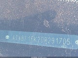 Toyota Camry Le 4T4BF1FK2DR291705 photo