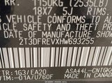 Toyota Rav4 Limited 2T3DFREVXHW693255 снимка