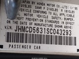 Honda Accord Lx JHMCD5631SC043293 снимка