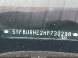 Toyota Corolla Le 5YFBURHE2HP730298 снимка