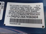 Honda Civic 2HGFG126X7H565604 снимка