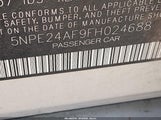 Hyundai Sonata Se 5NPE24AF9FH024688 снимка