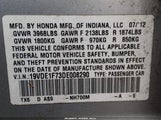 Acura Ilx 2.0L 19VDE1F73DE008290 снимка