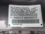 Honda Civic Lx 2HGFA1F56AH505510 снимка