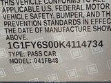 Chevrolet Bolt Ev Lt 1G1FY6S00K4114734 снимка