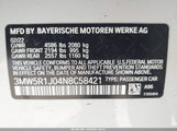 BMW 330I 3MW5R1J04N8C58421 снимка