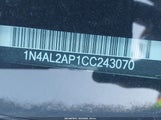 Nissan Altima 2.5 S 1N4AL2AP1CC243070 снимка