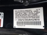 Honda Civic Lx 2HGFG1B65AH529018 снимка