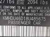 Hyundai Elantra Gls/Se KMHDU46D18U485675 снимка