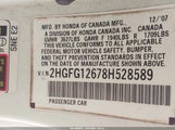 Honda Civic Lx 2HGFG12678H528589 снимка