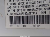 Honda Accord Sport 1HGCR2F58DA092414 снимка