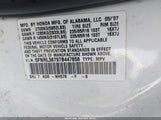 Honda Odyssey Ex-L 5FNRL38797B447858 снимка
