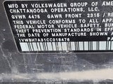 Volkswagen Passat 2.5L Se 1VWBH7A31CC018476 снимка